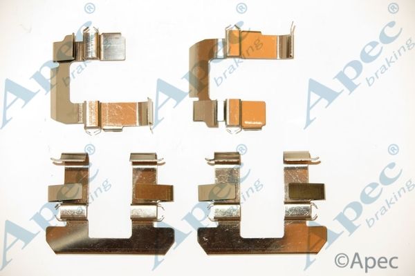 APEC BRAKING Lisakomplekt, ketaspiduriklotsid KIT1198